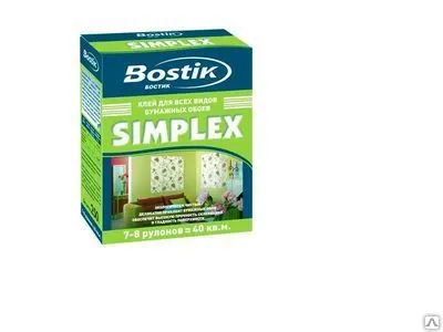 Фото №0 Клей для всех видов бумажных обоев "SIMPLEX" 250г