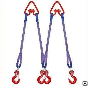 фото Двухветвевой текстильный строп 2СТ-5,0/2,0м