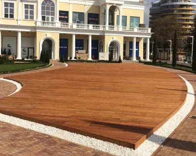 фото Террасная Доска Монтаж (укладка, с основанием любой сложности) Обработка