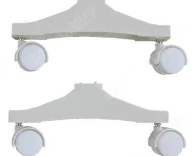 фото Комплект пластиковых ножек на колёсиках (Теплофон) Комплект ножек(теплофон)