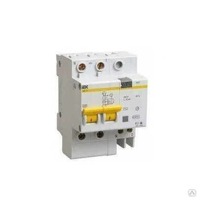 Фото №0 Дифференциальный автомат АД12 2Р 63А 30мА ИЭК