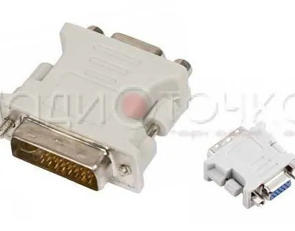 Фото №0 Переходник DVI-I штекер - VGA гнездо Орбита OT-AVW24