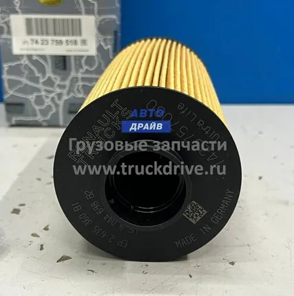 Фото №0 Фильтр масляный грузовиков Рено Евро 6