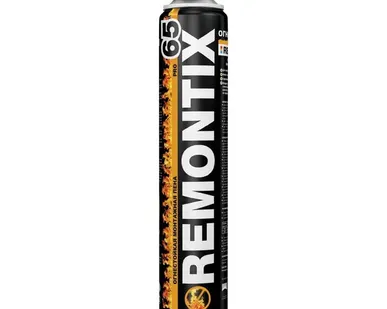 фото Монтажная пена огнестойкая REMONTIX Pro 65 Fire Stop, 850 мл