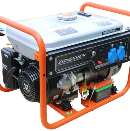 Фото №0 Генератор бензиновый ZONGSHEN PB 5000 E