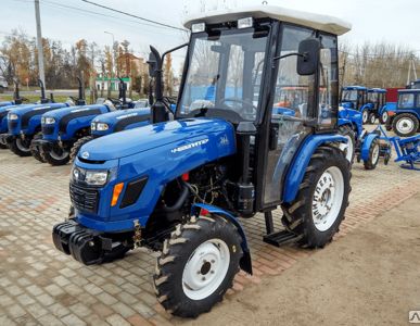 фото Минитрактор Чувашпиллер-244 с кабиной стд. колеса