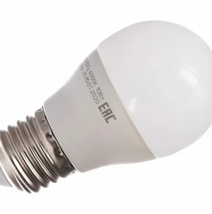 Фото №0 Лампа LED Р45 (G45) 10Вт, Е-27, 4000К, 800Лм /ФАРЛАЙТ