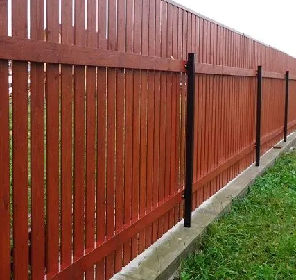 Фото №0 Деревянные заборы под ключ