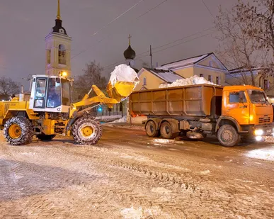 фото Вывоз Снега Мусора Погрузка Чистка территорий