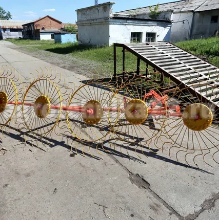 Фото №0 Грабли ворошилки "Кормилец"  4-х и 5-ти колесные