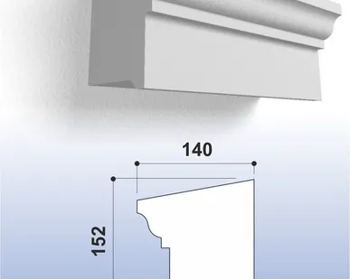фото Карниз (лепнина) К021