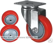 фото Колесо поворотное с площадкой LEMA LM CF2-TPU-100-75-6