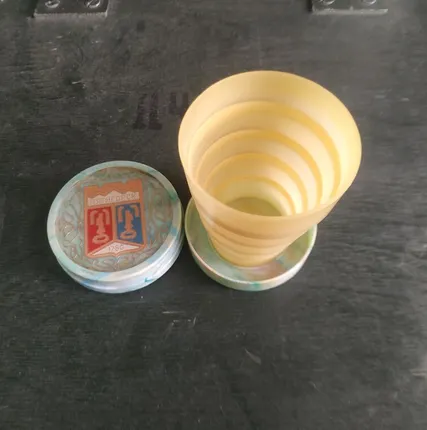 Фото №1 Стакан складной. Пятигорск СССР.