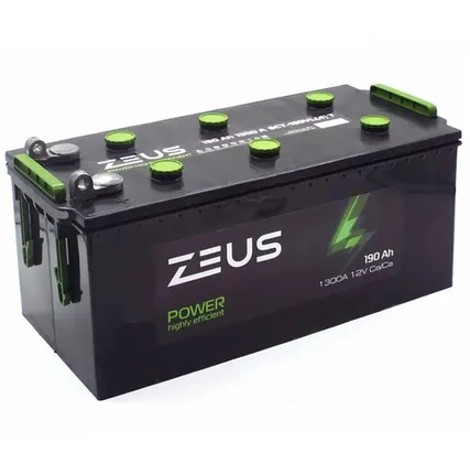 Фото №0 Аккумулятор ZEUS POWER 190 Ач п.п. клеммы под болт
