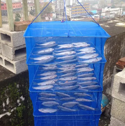 Фото №1 Сетка сушилка для рыбы овощная фруктовая складная 45x45x65 овощесушилка подвесная