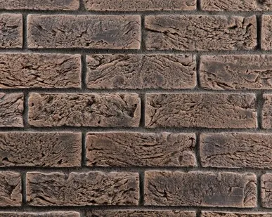 фото Минеральная фасадная плитка "Клинкерный кирпич" 17П5