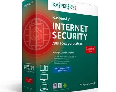фото Антивирусная защита Kaspersky Internet Security, 3 устройства на 1 год