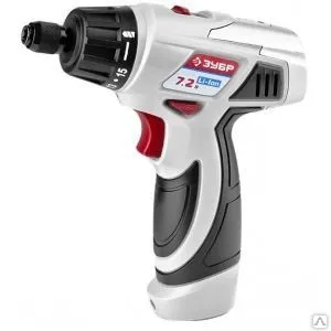 Фото №0 Аккумуляторный шуруповерт зубр зда-7.2-ли-к