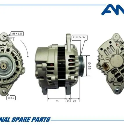 Фото №0 AMD AMD.EL135 Генератор 12V 65A
