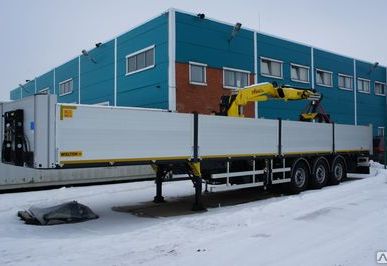 фото Бортовой полуприцеп Wielton NS 3 SZ с краном