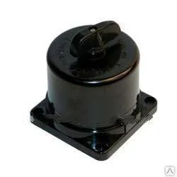 Фото №0 Выключатель пакетный в карболитов корпусе ВП3-16А 220/380В IP30 Россия