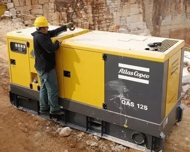 фото Аренда дизель генератора Atlas Copco QAS 125