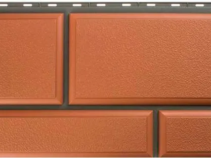 Фото №0 Фасадная панель Камень Флорентийский (терракотовый)