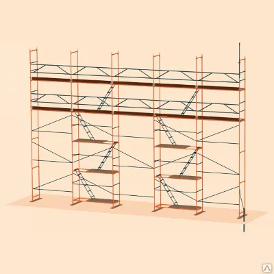 Фото №0 Строительные леса рамные "Профи"