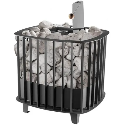 Фото №0 Электрическая печь ВВД Премьера Руса 12 кВт с закрытой каменкой (без пульта, 380 В)