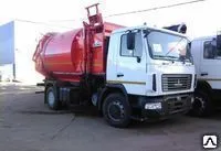 фото КО-449-35 на шасси МАЗ-5340В3-475-013 Мусоровоз Евро-4 (V-22 м3)