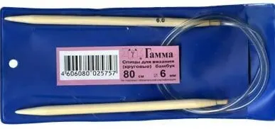 фото круговые BC1 бамбук d 6.0 мм 80 см GAMMA