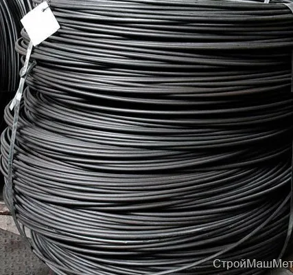 Фото №0 Проволока вязальная 5 мм О-Ч ГОСТ 3282-74
