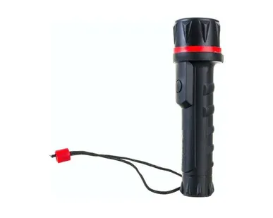 фото Фонарь ручной ФОТОН Рекорд ММ-0203(2*R6) светод черн резин (22694)