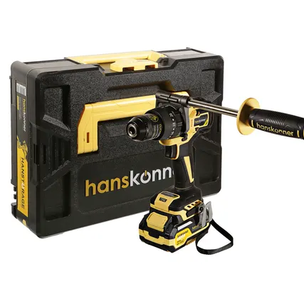 Фото №0 HCD20165PRO Аккумуляторный шуруповерт Hanskonner 1BatterySystem