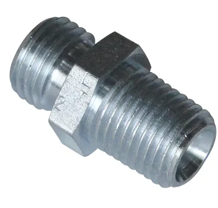 Фото №0 101826.1 - Фитинг прямой с конической резьбой NPT3/8"(К3/8" по ГОСТ 6111-52)-8L (М14х1,5), 315 бар