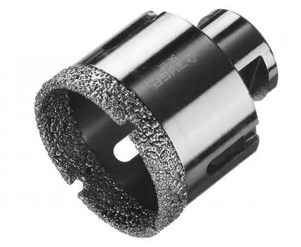 Фото №0 Алмазная коронка ЗУБР "ПРОФЕССИОНАЛ" универсальная для УШМ, сухое сверление