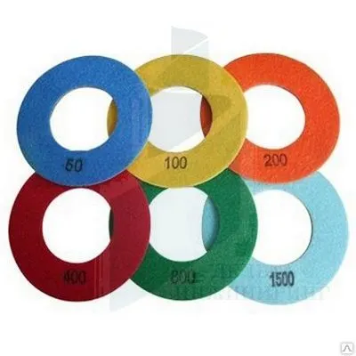 Фото №0 Шлифовальный пад 200# для болгарки и GROST EGM180