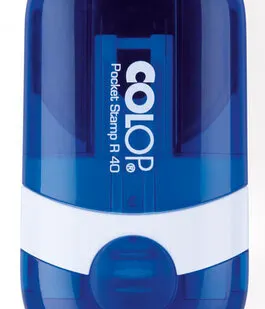 фото Печати-С COLOP Pocket Stamp R40 Карманная оснастка для штампа диам. 40мм (Индиго, Синий)