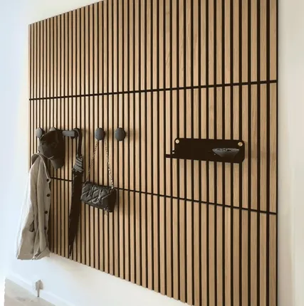 Фото №0 Панели «Квадрат» – Дуб, (комплект 4 шт.) - Черный