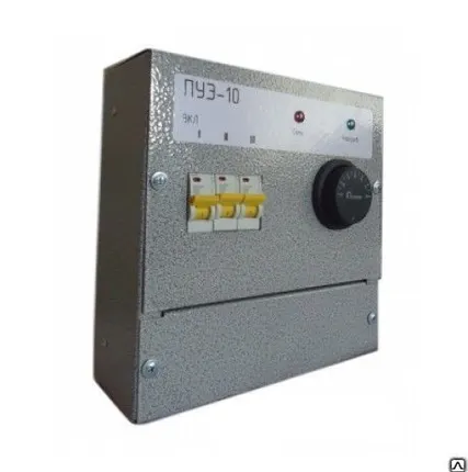 Фото №0 Пульт управления электронагревателями Делсот ПУЭ-10