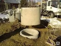 фото Колодцы железобетонные канализационные