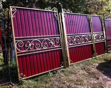 фото Кованые ворота артикул 101