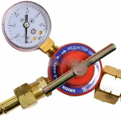 Фото №0 33806 Редуктор пропан.БПО-5 мини (наиб.проп.спос.5м3/ч, макс.давл.на входе 2,5МПа, на вых.0,3МПа; вес=0,58 кг)