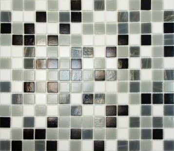 фото ELADA MOSAIC Смальта (мозаика) НК-16 серый микс