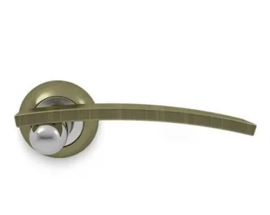фото Дверная ручка Palladium Revolution Asolo AB/CP бронза