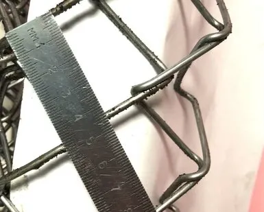 фото Сетка-рабица 45*45*3.0 (1,5*8.0м) оц. Рулон д.3,0мм