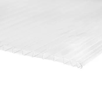 Фото №0 Поликарбонат 3.5 мм сотовый, 2.1х6 м, 0.36 кг/м², прозрачный