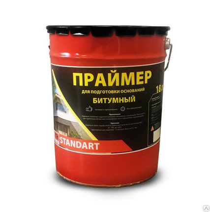 Фото №0 Праймер битумный СТН Standart, ведро 18 л