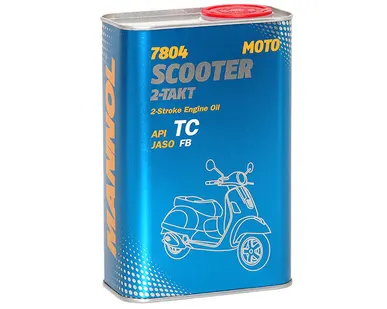 фото Моторное масло для скутеров MANNOL 2-Takt Scooter (1л.) 6007