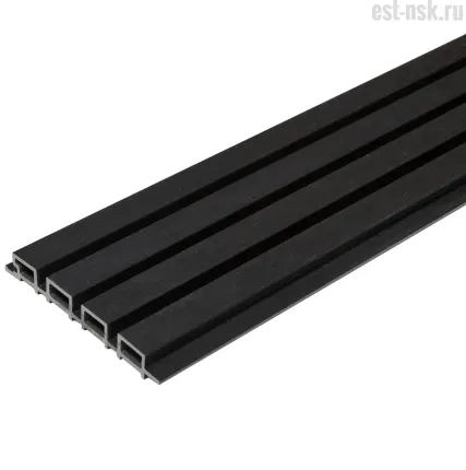 Фото №0 Стеновая панель из ДПК CM Wall | Чёрное дерево